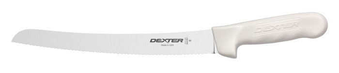 Dexter-Russell S147-10SC-PCP 10" Scalloped Edge Bread Knife