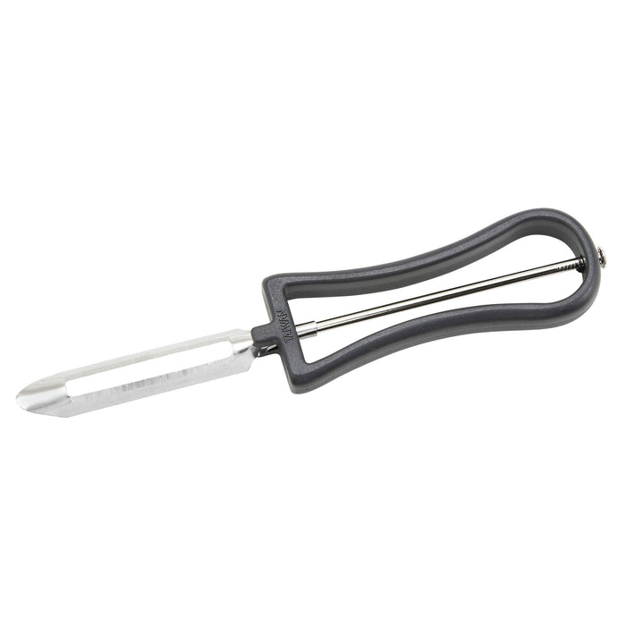 Vegetable Peeler - 6" Plastic Handle Black - Winco VP-2