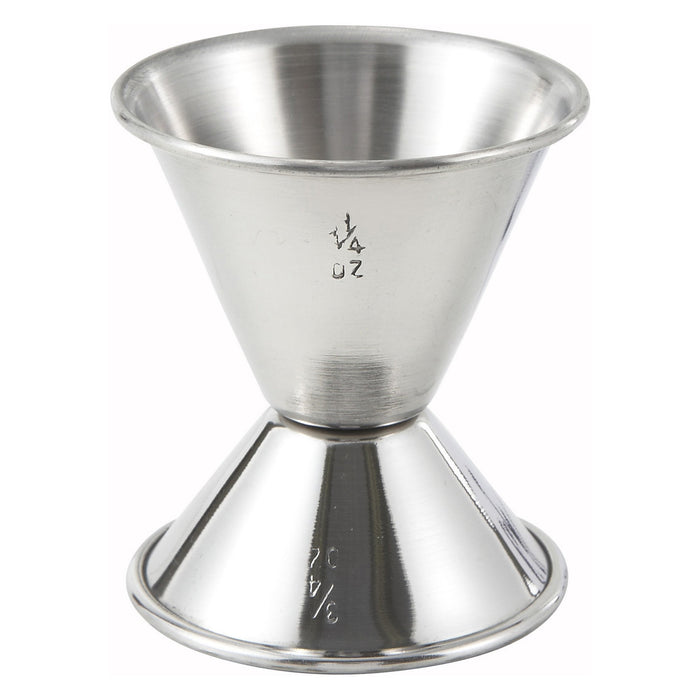 Winco J-2 3/4-oz 1-1/4-oz Stainless Jigger