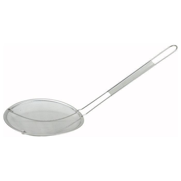 Strainer - 15 1/8" 6 1/2" Bowl 10" Handle Round - Winco MSS-6.5F