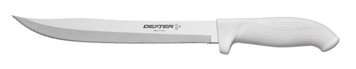 Dexter-Russell SG142-9SC 9" Scalloped Edge Utility Slicer