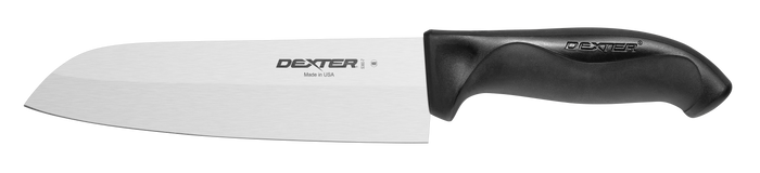 Santoku Knife - 7" Stamped Straight Edge Dexsteel Stain Free High Carbon Steel - Dexter-Russell S360-7-PCP