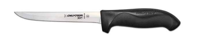 Boning Knife - 6" Narrow Stamped Straight Edge Dexsteel Stain Free High Carbon Steel - Dexter-Russell S360-6N-PCP