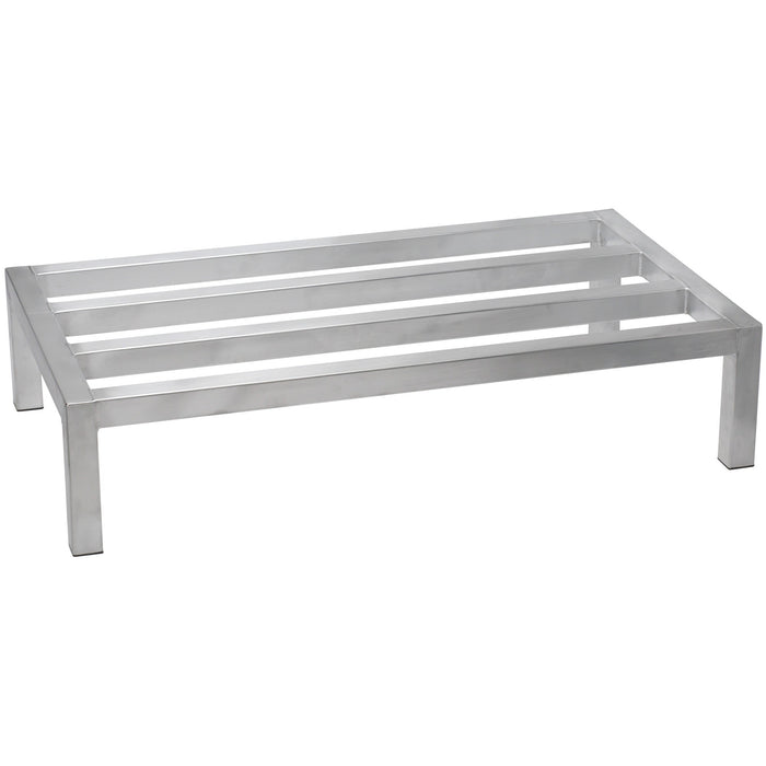 Winco ASDR-1448 14"x48"x8" 900Lbs Aluminum Dunnage Rack