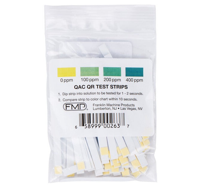 Quaternary Ammonia Sanitizer Test Strip Tape - ALLP-TESTSTRIP-QUAT