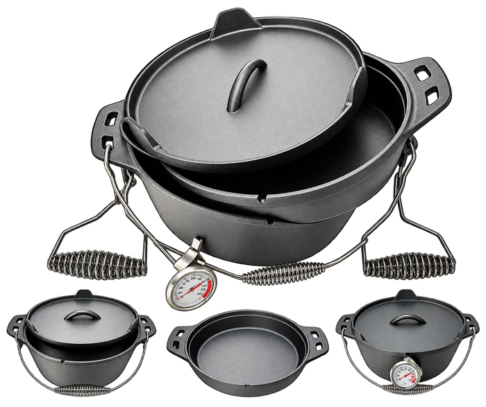 McWare 10482S 6-Piece Cajun Trinity Set