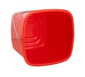 Winco PPL-6R 6-Qt Red Sanitizing Cleaning Bucket