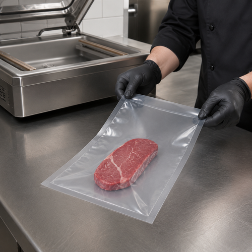 VacMaster 30624 12" 14" 4-Mil 500/Pk Vacuum Packaging