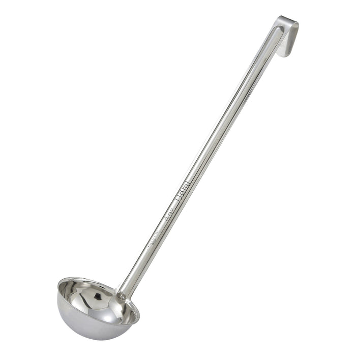 Ladle - 4OZ 12 1/4" Handle Stainless Steel - Winco LDI-4