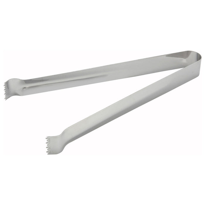 Winco PT-6 6" Stainless Satin Pom Tongs