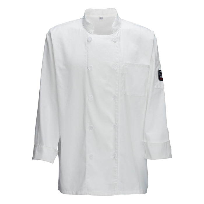 Winco UNF-5WXL Universal Fit Double 65/35 Chef Jacket