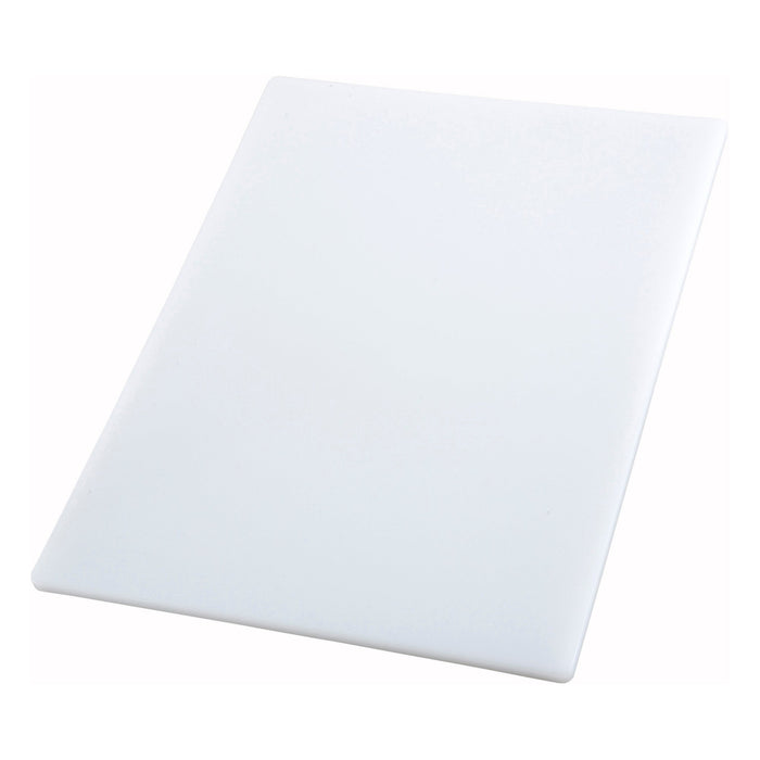 Winco CBWT-1520 20"x15"x1/2" White Cutting Board