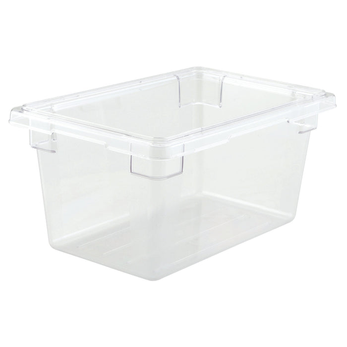 Food Storage Box - 12"x18"x9" Temp Range - 40F/210F Break Resistant Polypropylene Clear - Winco PFSH-9