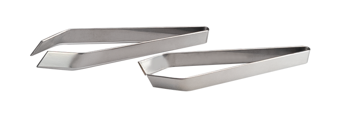 Dexter-Russell 182177F 4-1/2" Fish/kitchen Tweezers Angled