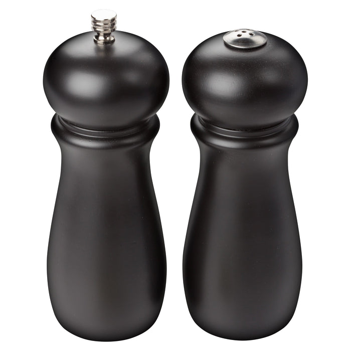 Winco SP-612 1/4x6" Round Salt Shaker Pepper Grinder