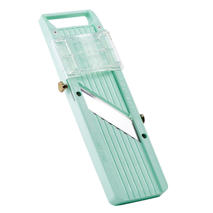 Japanese Mandoline Slicer Set 12 1/3"x3 3/4" Built in Blade - Winco MDL-5P