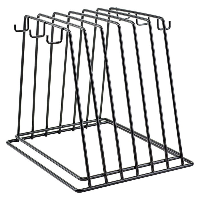 Winco CB-6K Slots Vinyl Coated Cutting Board Rack