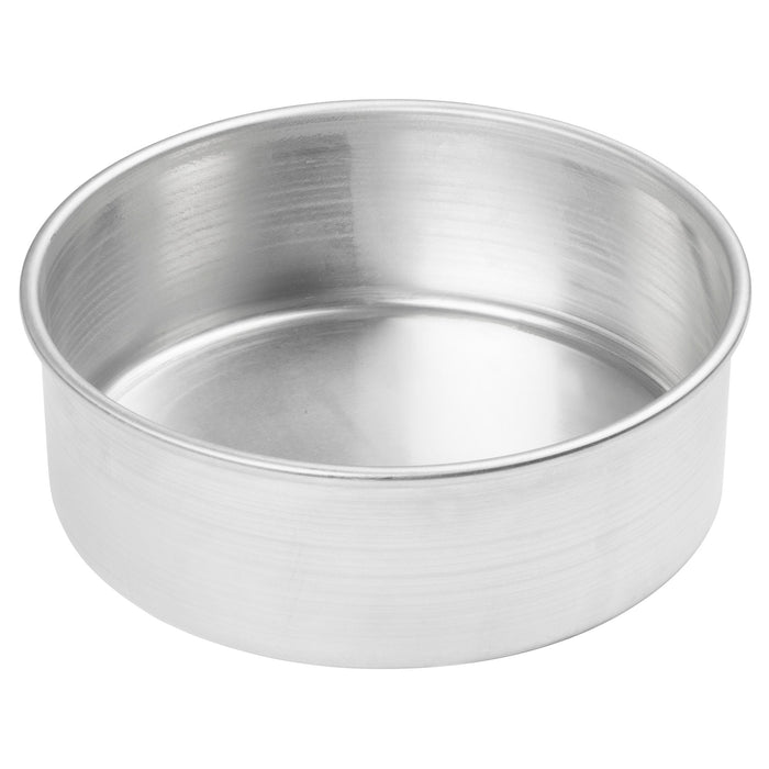 Winco ACP-083 8"x 3" Deep Round Aluminum Layer Cake Pan