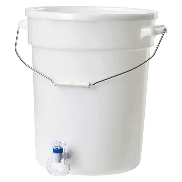 Winco PBDW-22 6-Gal Bail Sure Grip Handle Beverage Dispenser