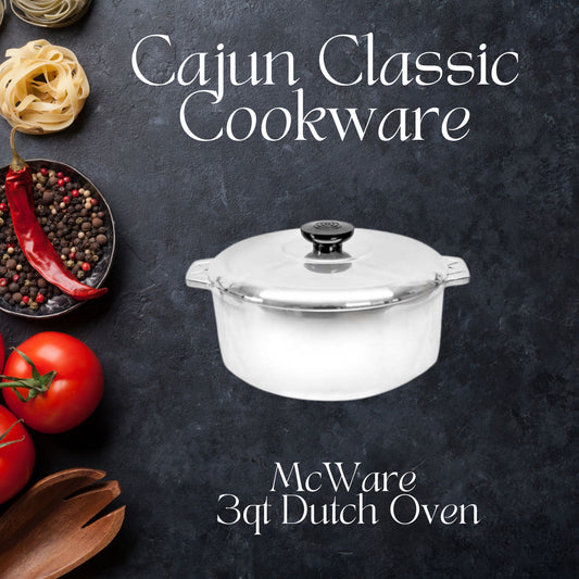 MCWARE DUTCH OVEN W/COVER-3QT