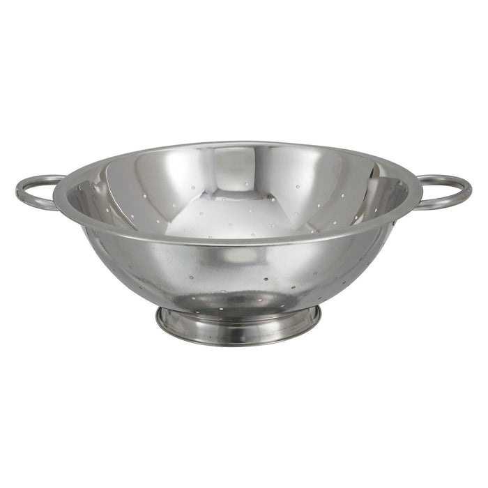 Winco COD-14 14-Qt 16-1/2" Round Stainless Colander
