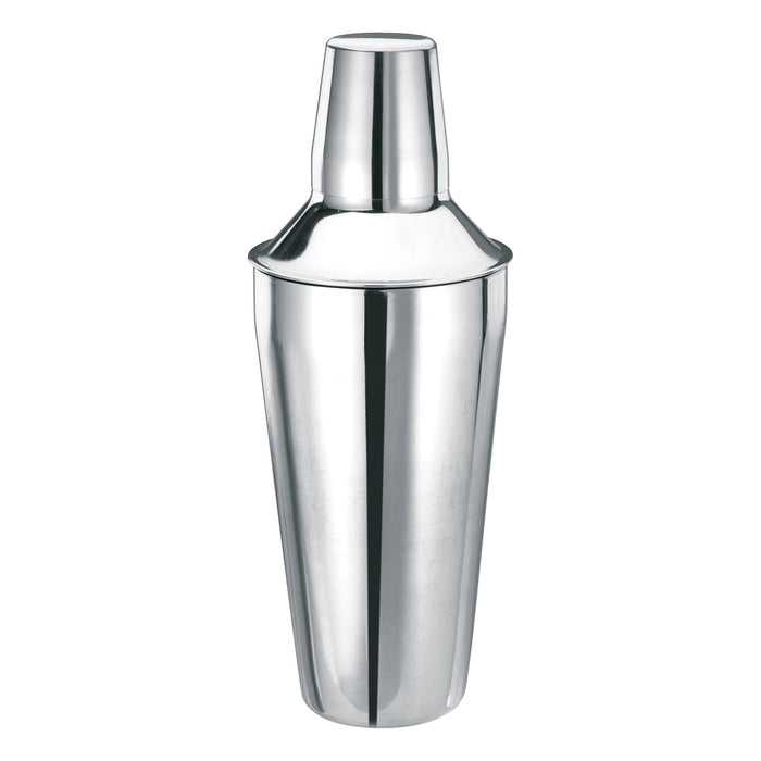 Winco BS-3P 28-oz Cap Strainer Classic Bar Shaker Set