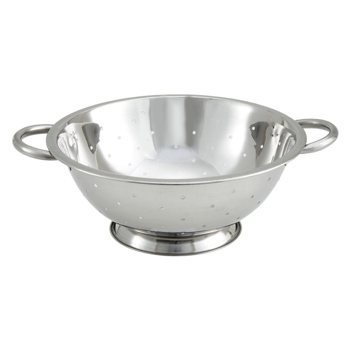 Winco COD-3 3-Qt 10" Round Stainless Colander