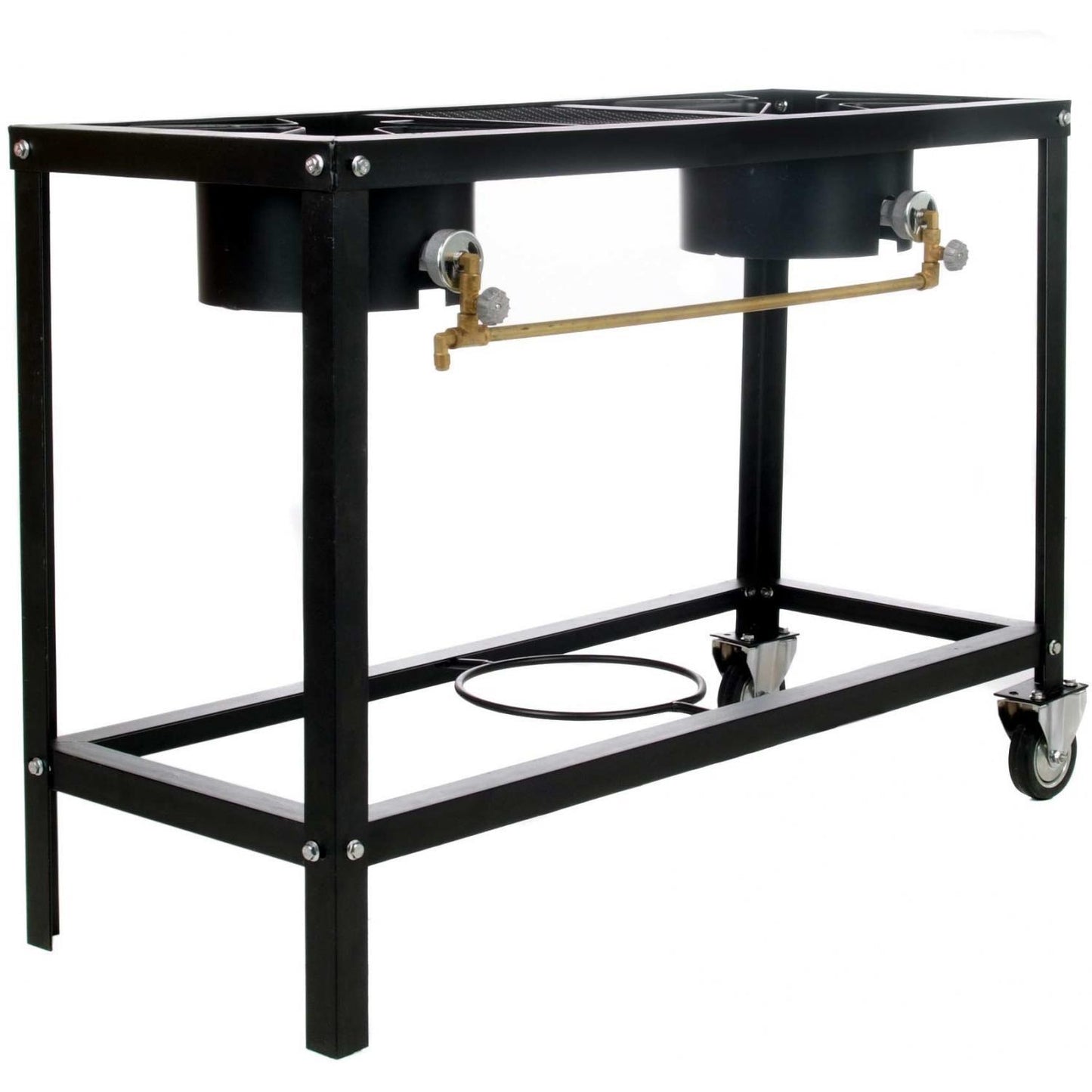 2 BURNER STOVE ON WHEEL CART – LOW PRESSURE - Richard's Supply Inc