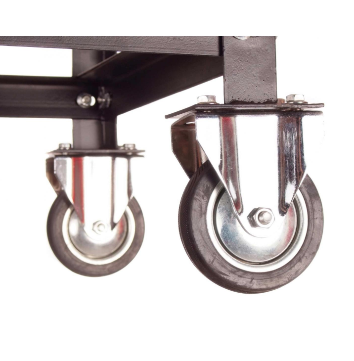 BURNER STOVE CART W/WHEELS- 2