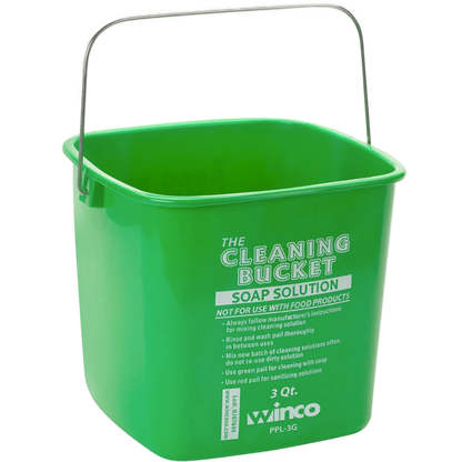 3 Quart Soap/Sanitizing Bucket